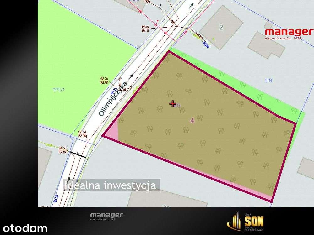 Działka, 1 609 m², Racibórz - Pełny obrazek: 5/5