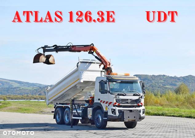 Volvo FMX 410 * ATLAS 126.3E - A2L + PILOT * 6x4 - 1