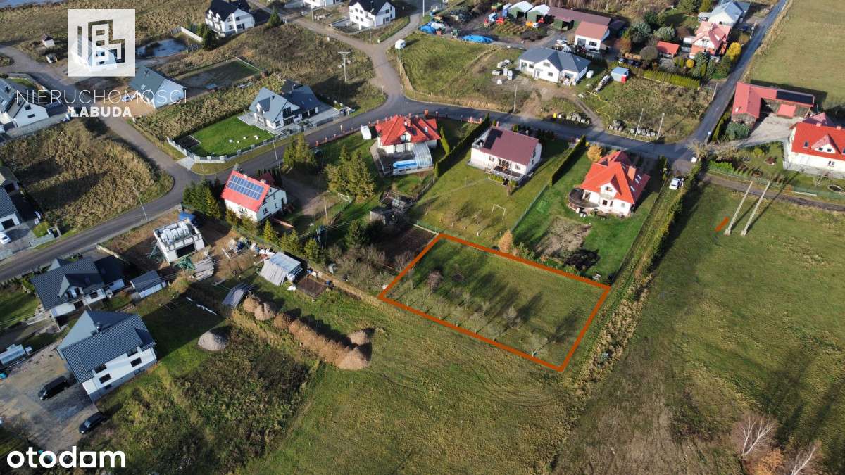 Na sprzedaż działka budowlana 1464 m² - Pełny obrazek: 1/3