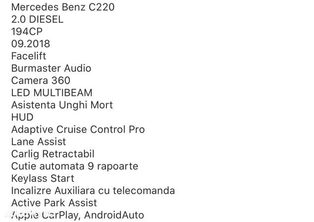 Mercedes-Benz C 220 d 4Matic 9G-TRONIC Edition 19 - 15