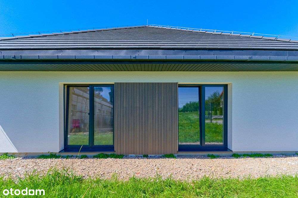 Mników Parterowy wolnostojący 4 pokoje działka 5a-10