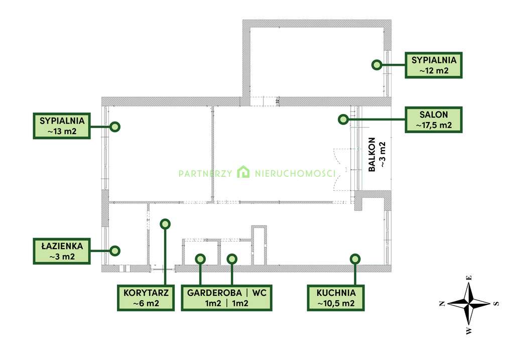 Mieszkanie przy pl. Orła Białego | balkon, piwnica-15