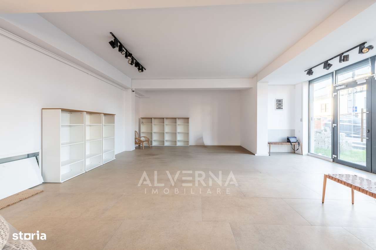 Spatiu comercial 165mp | 11ml vitrina | 2 grupuri sanitare | Borhanci - Imagine principală: 5/10