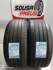 2 pneus semi novos 235-55-18 Pirelli - Oferta dos Portes