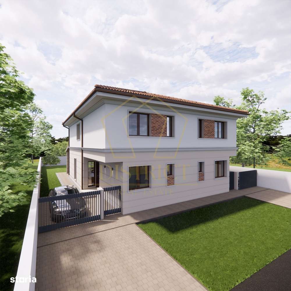 Duplex modern cu 5 camere despartit prin camera tehnica I Mosnita Noua - Imagine principală: 5/7