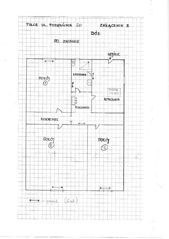 Dom Tulce ul. Poznańska. Po remoncie . Nowoczesny. - Pełny obrazek: 5/16