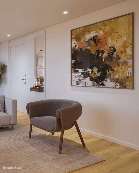 T2 Novo c/ Terraço e Lugar de Garagem Duplo em Arcozelo-17