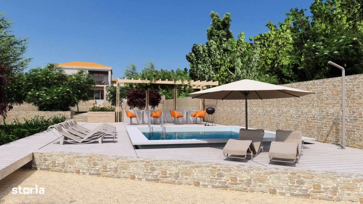 Vila mediteraneana, cartier cu iesire la lac, zona relaxare, peninsula-7