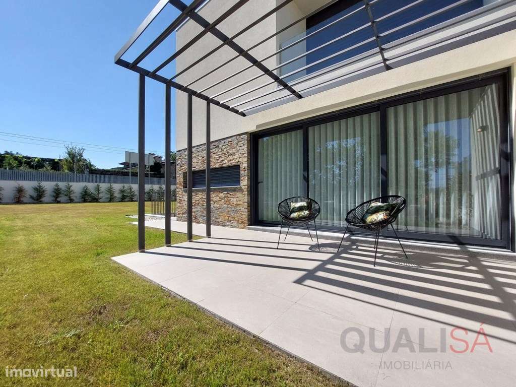 Moradia T3 nova de gaveto em Palmeira - a 7 minutos do centro de Braga - Grande imagem: 4/25