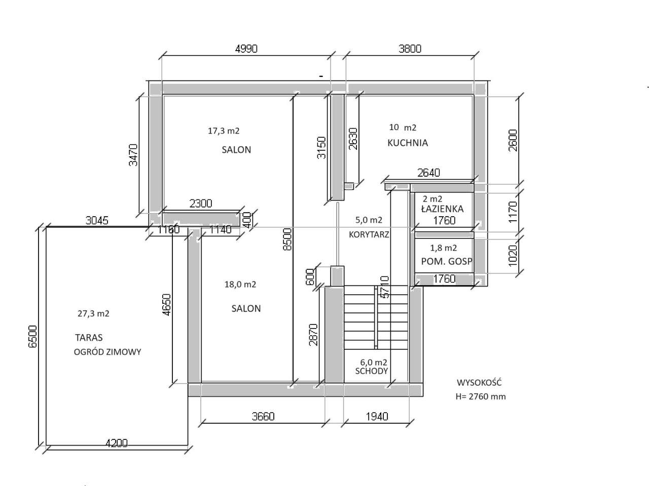 DOM KRAKÓW - PRZEGORZAŁY - 400m OD LASU WOLSKIEGO-18