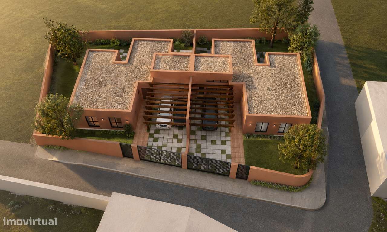 Fantástica moradia V3 térrea em fase de construção, Vila Nova de Anha-15