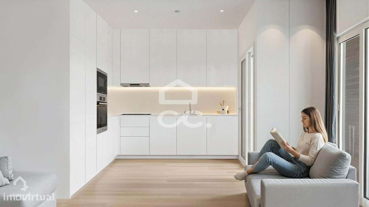 Apartamento T2 Novo com Lugar de Garagem – Urbanização do Condoal, Abr-6