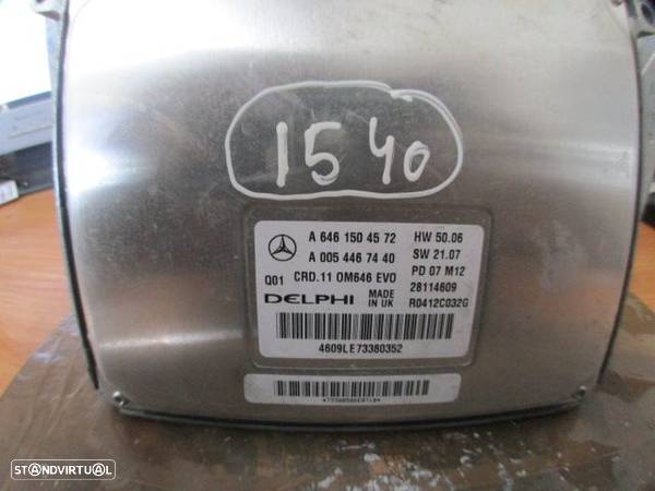 Centralina A6461504572  A0054467440 MERCEDES W204 CLASSE C 2008 220CDI 170CV 4P CINZA DELPHI - 3