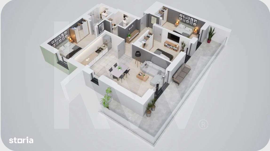 Apartament 4  camere-2