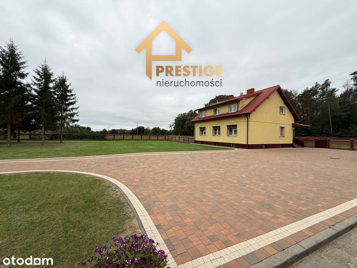 Dom + budynki gosp. pod biznes, przy lesie.-17