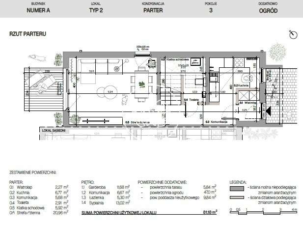 3 pokoje, osobna kuchnia, myślecinek - Pełny obrazek: 4/8