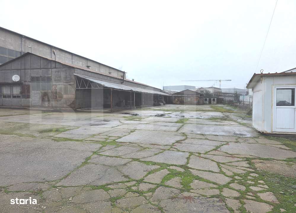 Teren 2.412 mp, hala 600 mp – front 32.5 m, zona Centura - Imagine principală: 4/6