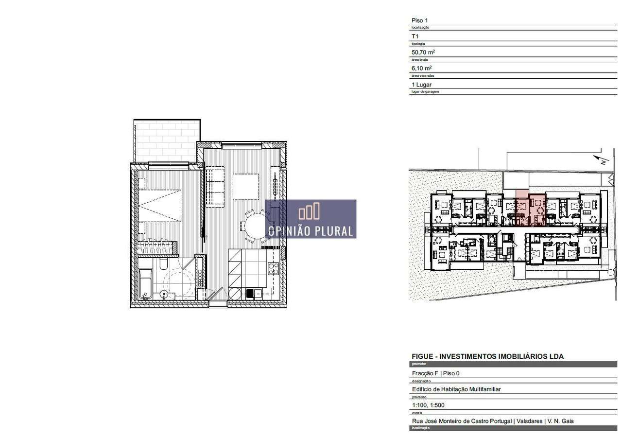 T1 Novo de Luxo em Condomínio Fechado  Valadares-10