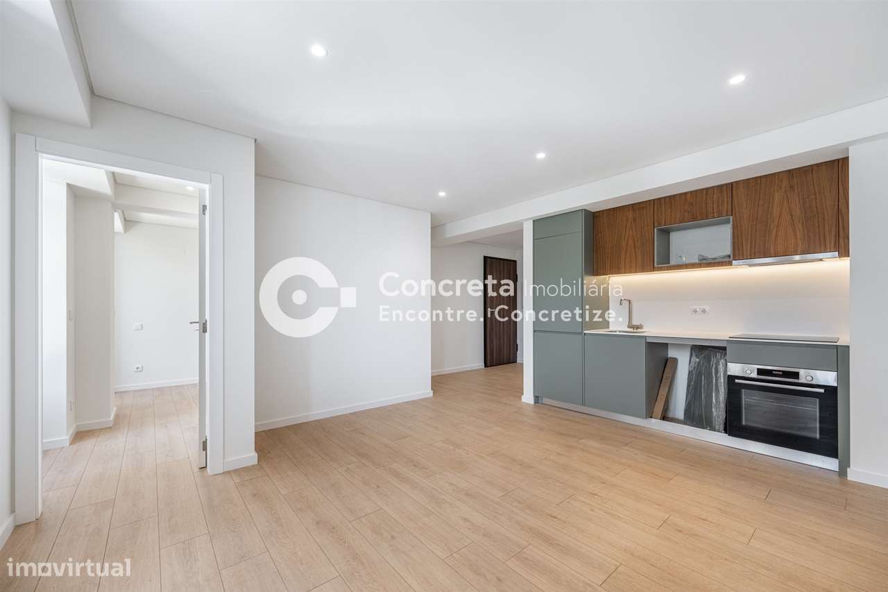 Apartamento T1 novo no centro de Braga-14