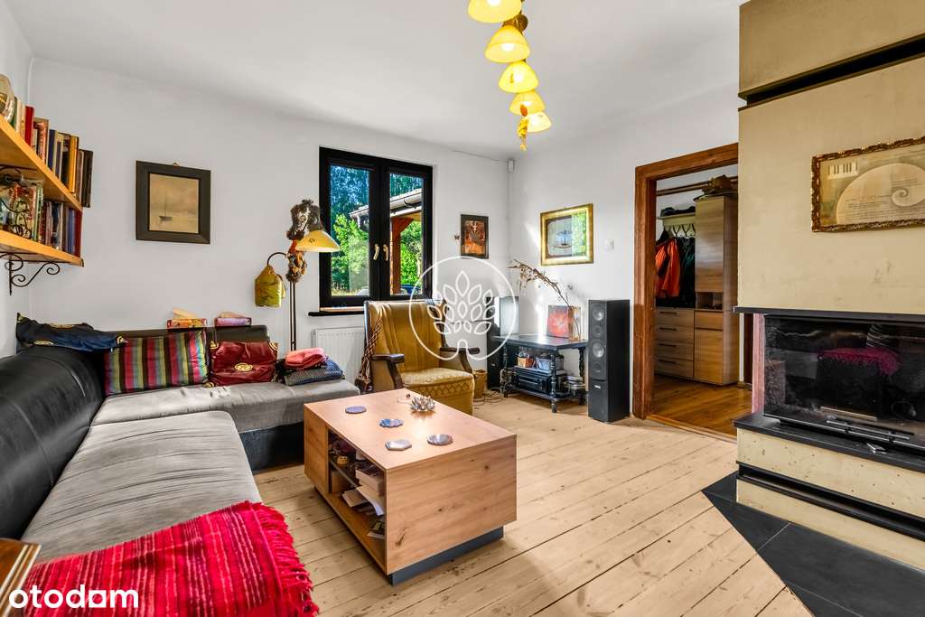 Dom z bali dębowych na dużej działce 2000 m2 - Pełny obrazek: 4/17