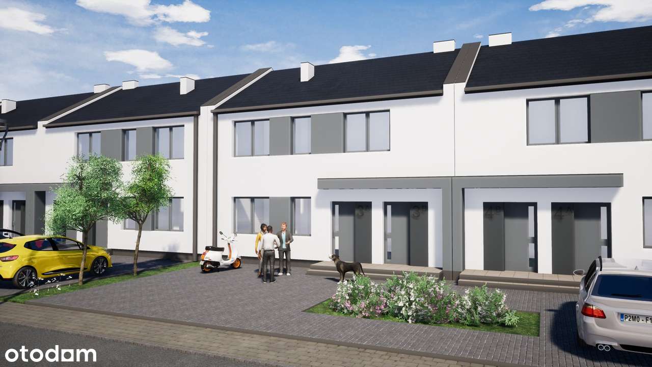 Na sprzedaż - apartamenty w zabudowie szeregowej, Konin ul. Rataja-1