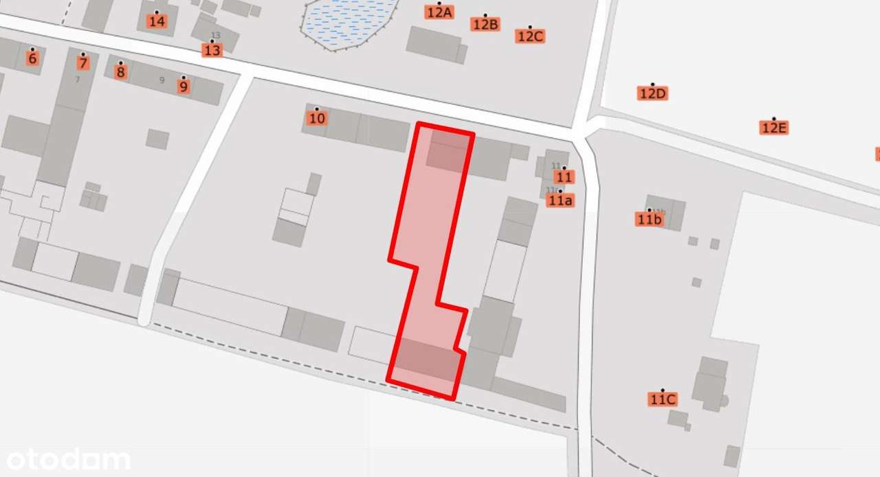 Dom mieszkalny z częścią gospodarczą oraz stodołą/duża działka-12