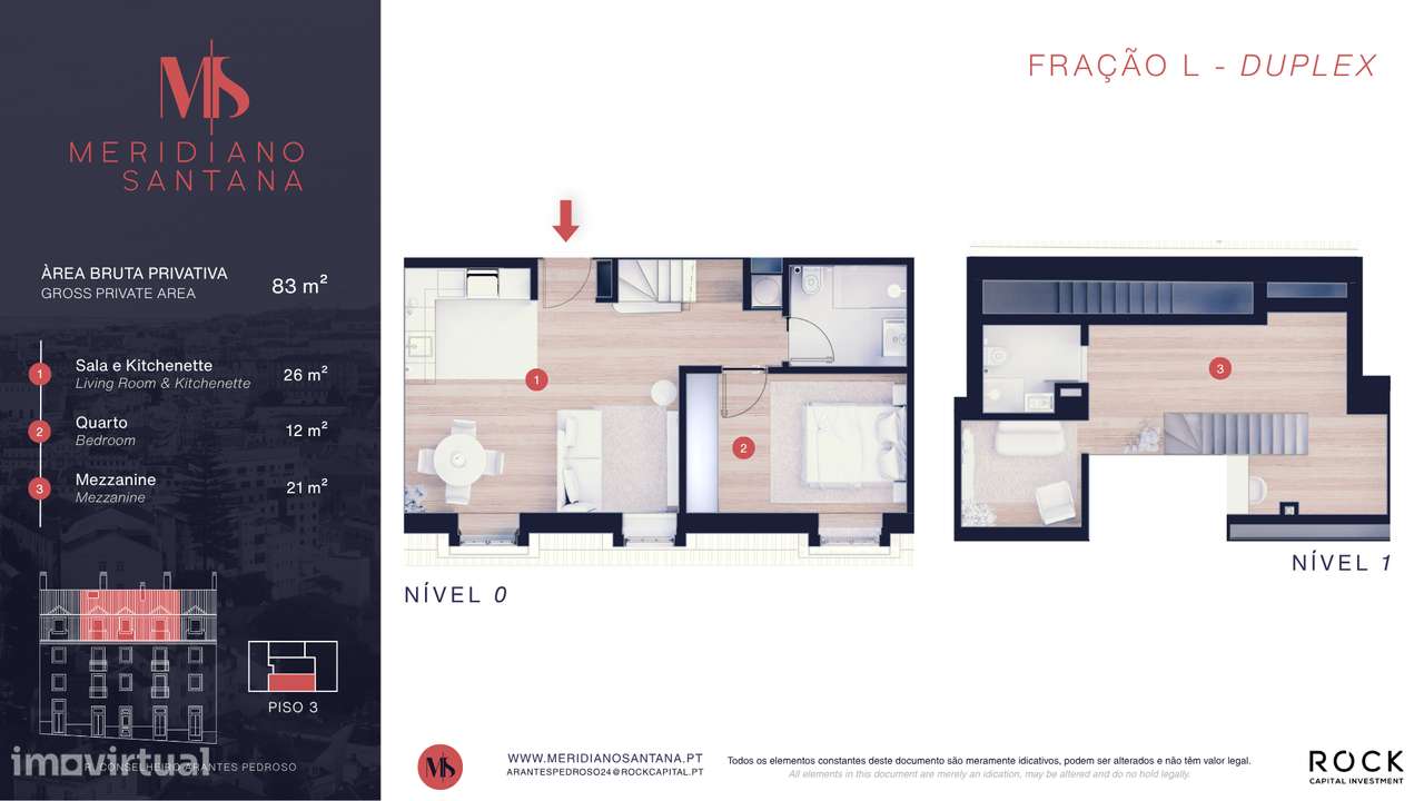 Espaçoso Apartamento T1+1 Duplex em Arroios-5
