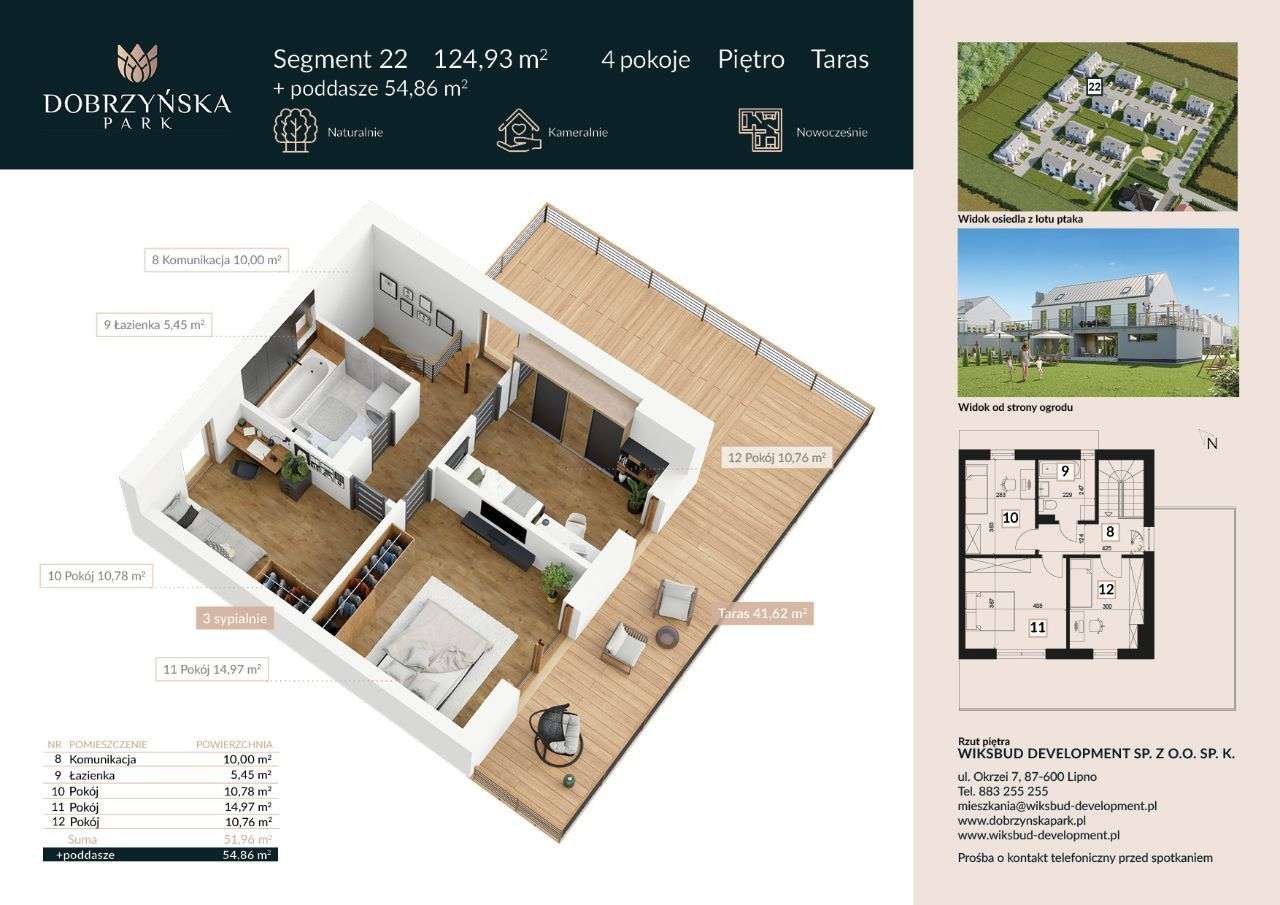 Dobrzyńska Park Segment 22 REZERWACJA - Pełny obrazek: 3/10