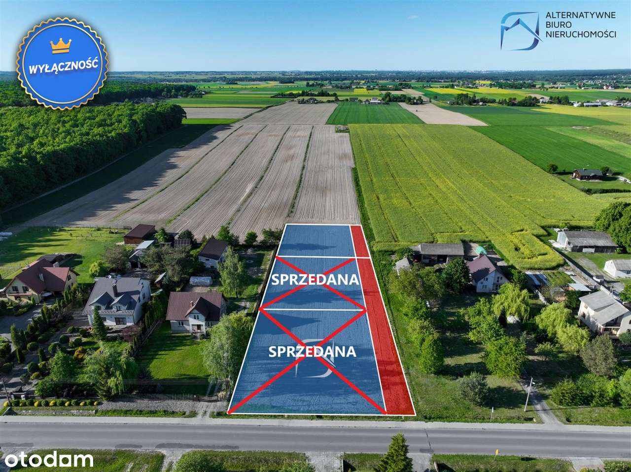 Piękna działka budowlana przy lesie w Osmolicach-1