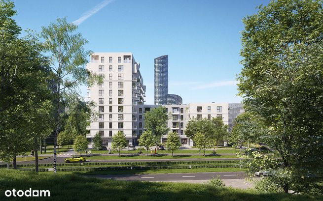 2-pokojowe mieszkanie 43m2 + balkon