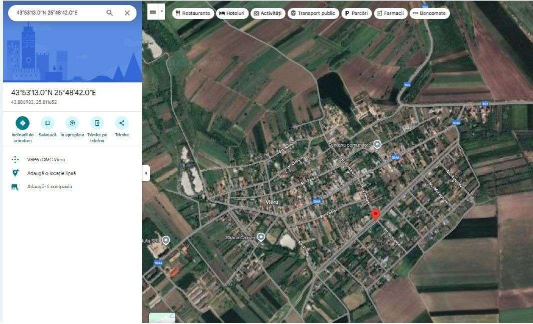 Teren intravilan Vieru, ID: R2801172-7