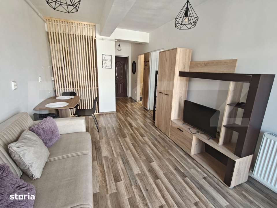 Apartament cu doua camere, mobilat, etaj 1, parcare, zona Terra - Imagine principală: 1/8