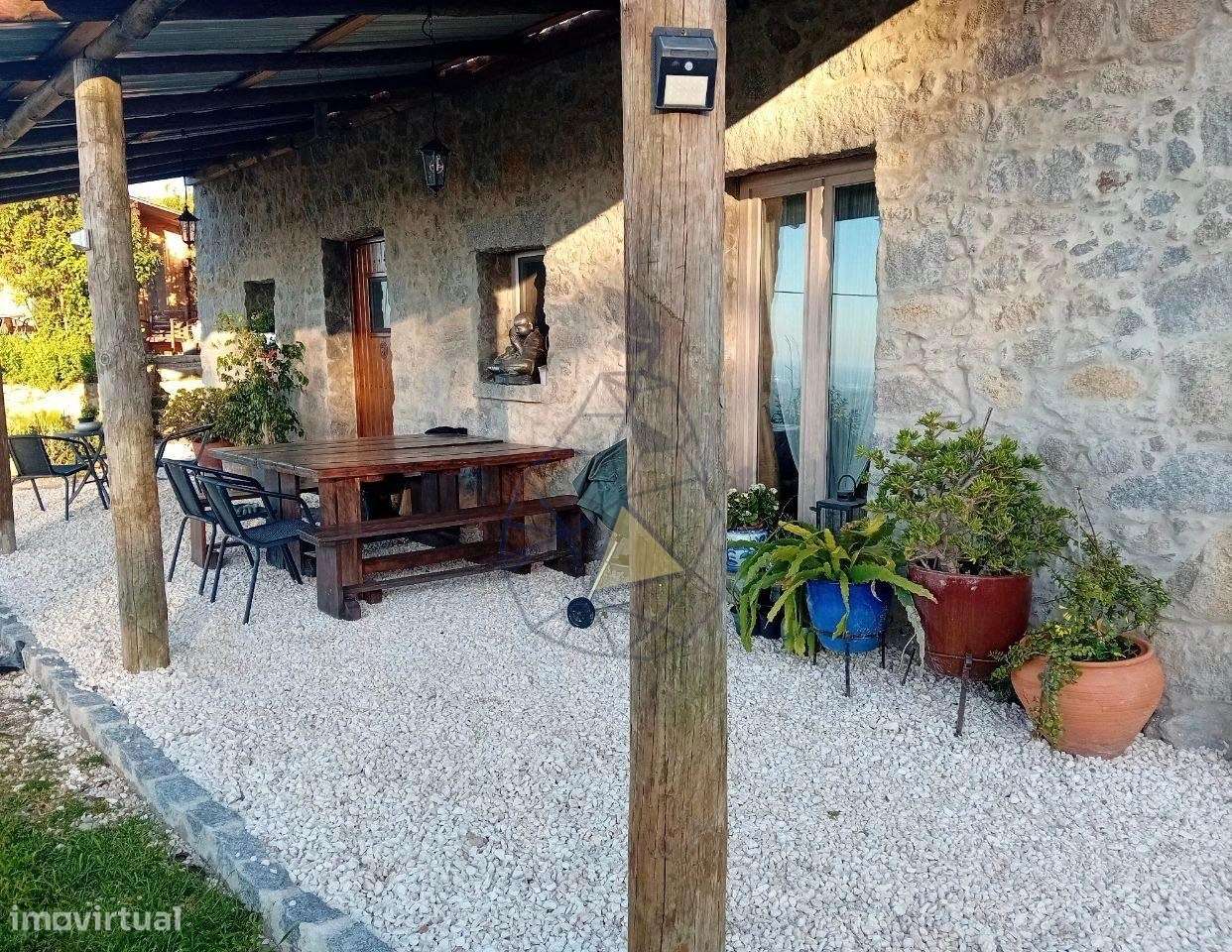 Quinta Off -Grid com casa de  pedra de granito com vista Mar e Ruína p - Grande imagem: 5/60