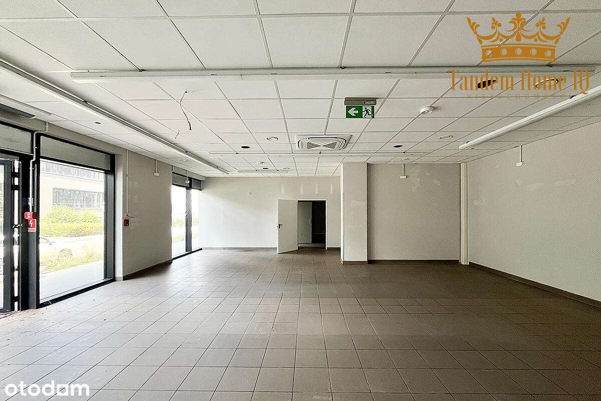 Lokal narożny 98,75m2, wykończony, Miasteczko Wilanów. - Pełny obrazek: 4/11