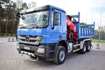 Mercedes-Benz ACTROS 3341 6x6 HMF 4220 K-4 HDS Żuraw Wywrotka Crane Kiper - 8