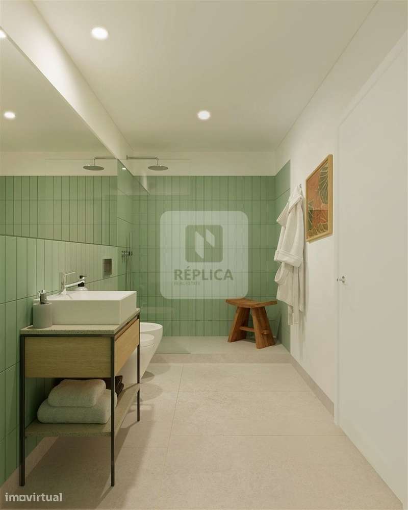 Apartamento T2 Novo em Condomínio Privado com Piscina e Ginásio - Grande imagem: 3/38