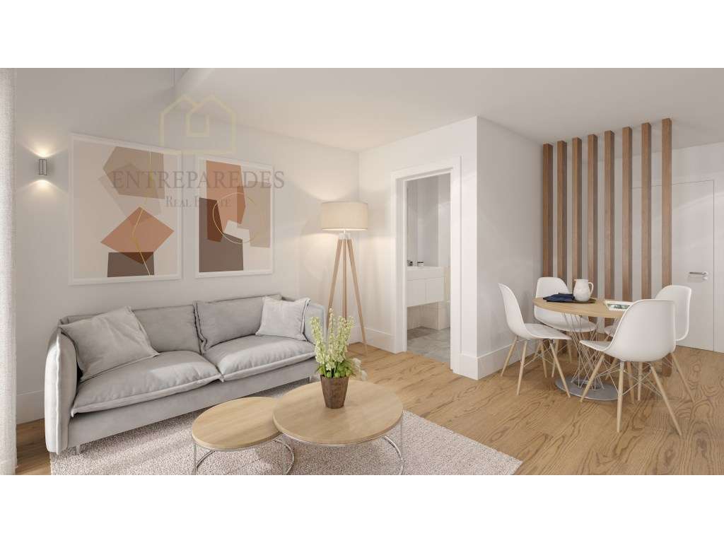 Dois apartamentos T0 e T1 comunicantes, com varandim, junto ao Jard... - Grande imagem: 4/40