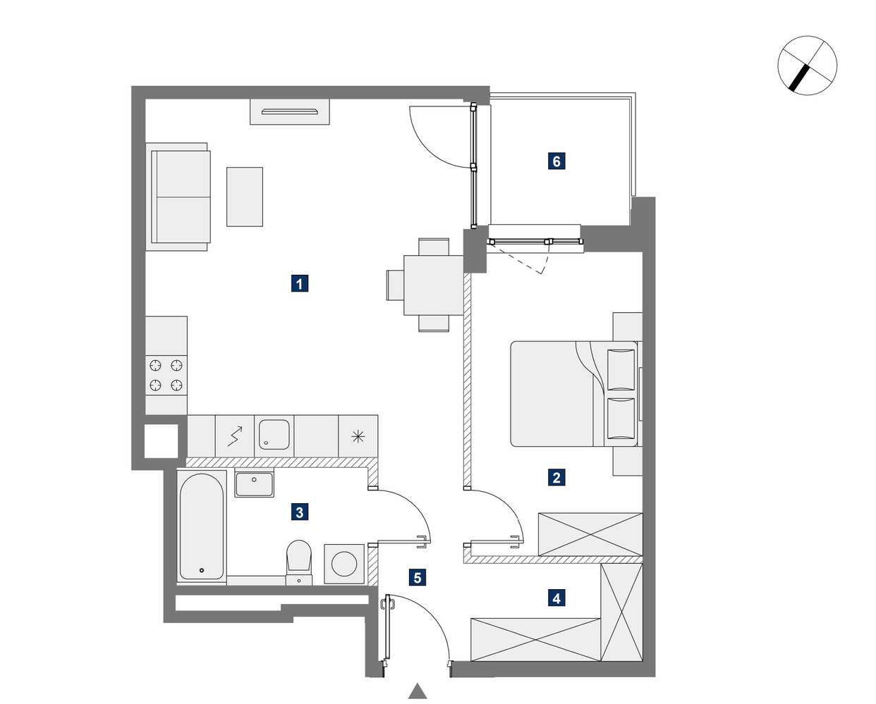 Przestronne 2 pokoje z dużą częścią dzienną | PROMOCJA | Mokotów-5