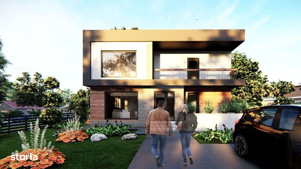 Proiect deosebit! 3 BAI! Vila 4 camere, 120 mp utili, Breazu - Imagine principală: 4/8