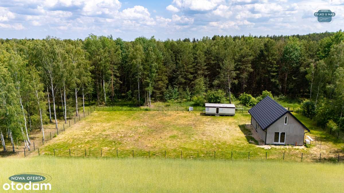 Dom 70 m² na działce 1634 m² przy Zalewie