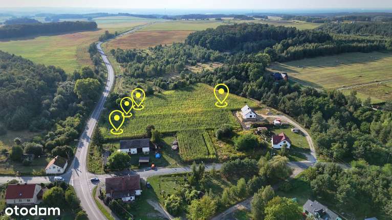 Działki z WARUNKAMI ZABUDOWY Ludgierzowice / 25km od Wrocławia - Pełny obrazek: 4/7