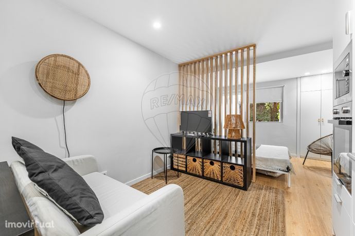 Apartamento T0 em plena Avenida Central em Braga.