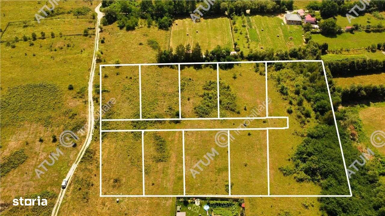 Teren intravilan 550 mp de vanzare pe Valea Avrigului loc Avrig - Imagine principală: 2/5