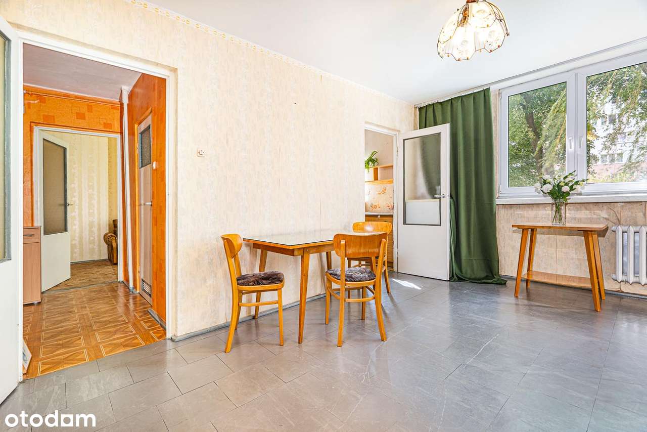 48 mkw na parterze w głębi ZIELONEGO OSIEDLA! - Pełny obrazek: 2/8