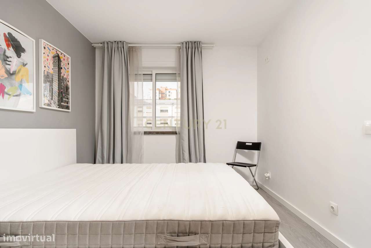 T1 Renovado em Corroios, Seixal - Oportunidade Única! - Grande imagem: 4/17