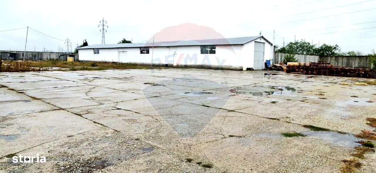 DE INCHIRIAT  HALA 450 mp  +  1000 mp platou betonat - ISALNITA - Imagine principală: 5/5