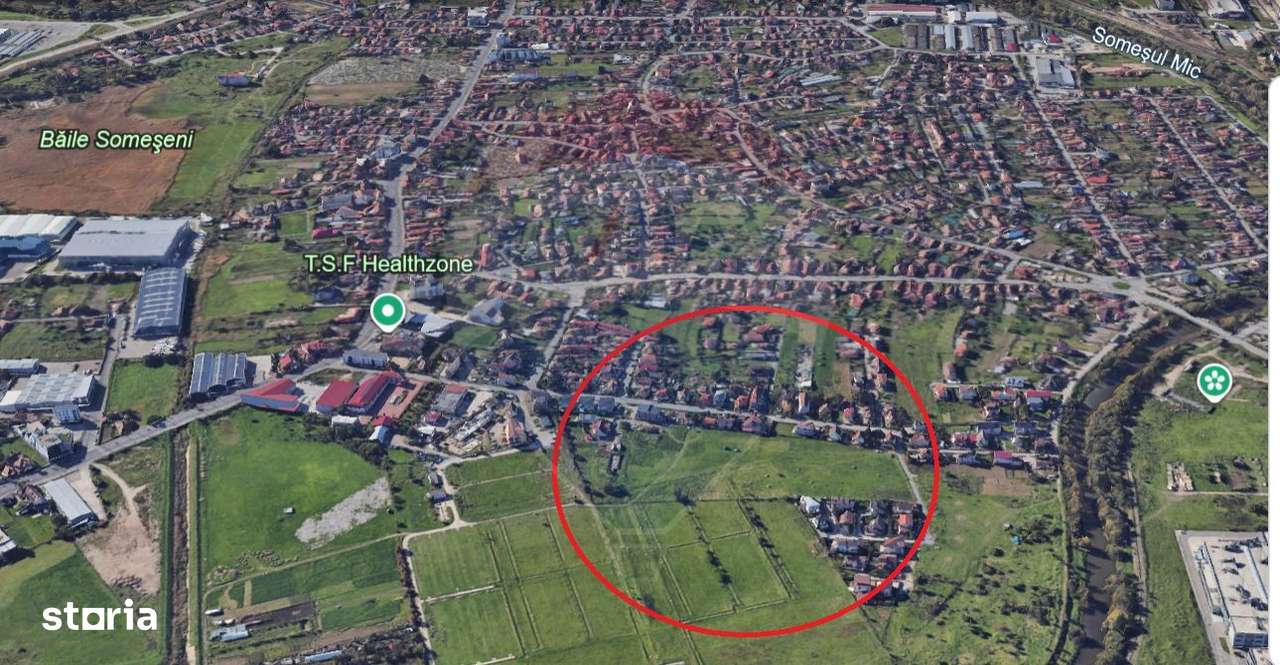 Teren construibil de vanzare in Someseni! Liu!  600 MP-5