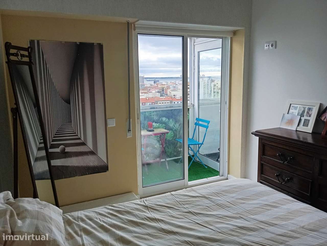 T2 Setúbal | Varanda | Vista Mar-14