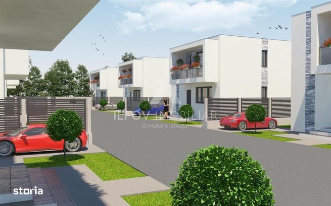 Ansamblu 8 case la structura, 3298mp teren, autorizatie valabila-11
