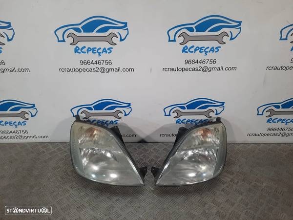 OTICA OTICAS ESQUERDA DIREITA FORD FIESTA V 5 MK5 OPTICA OPTICAS FAROL FAROIS ORIGINAL - 4